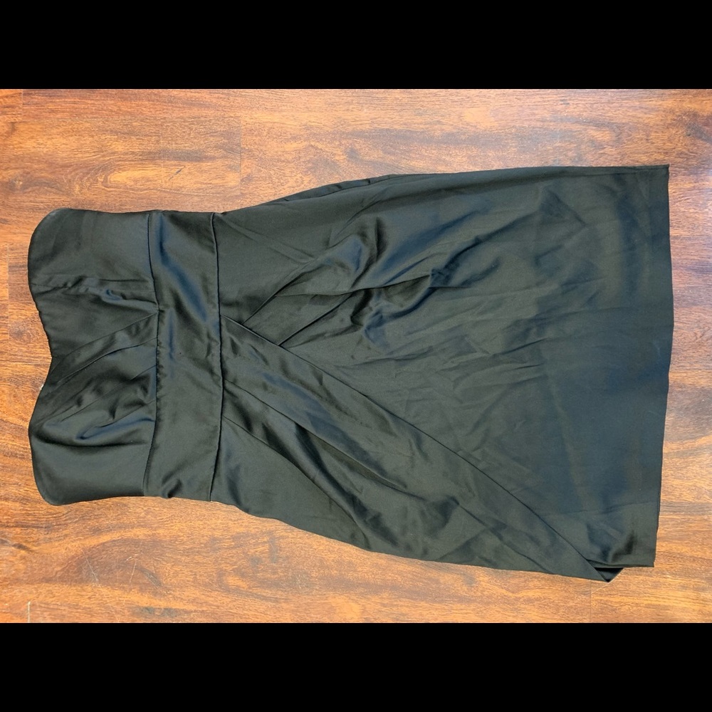 Black Strapless Dress